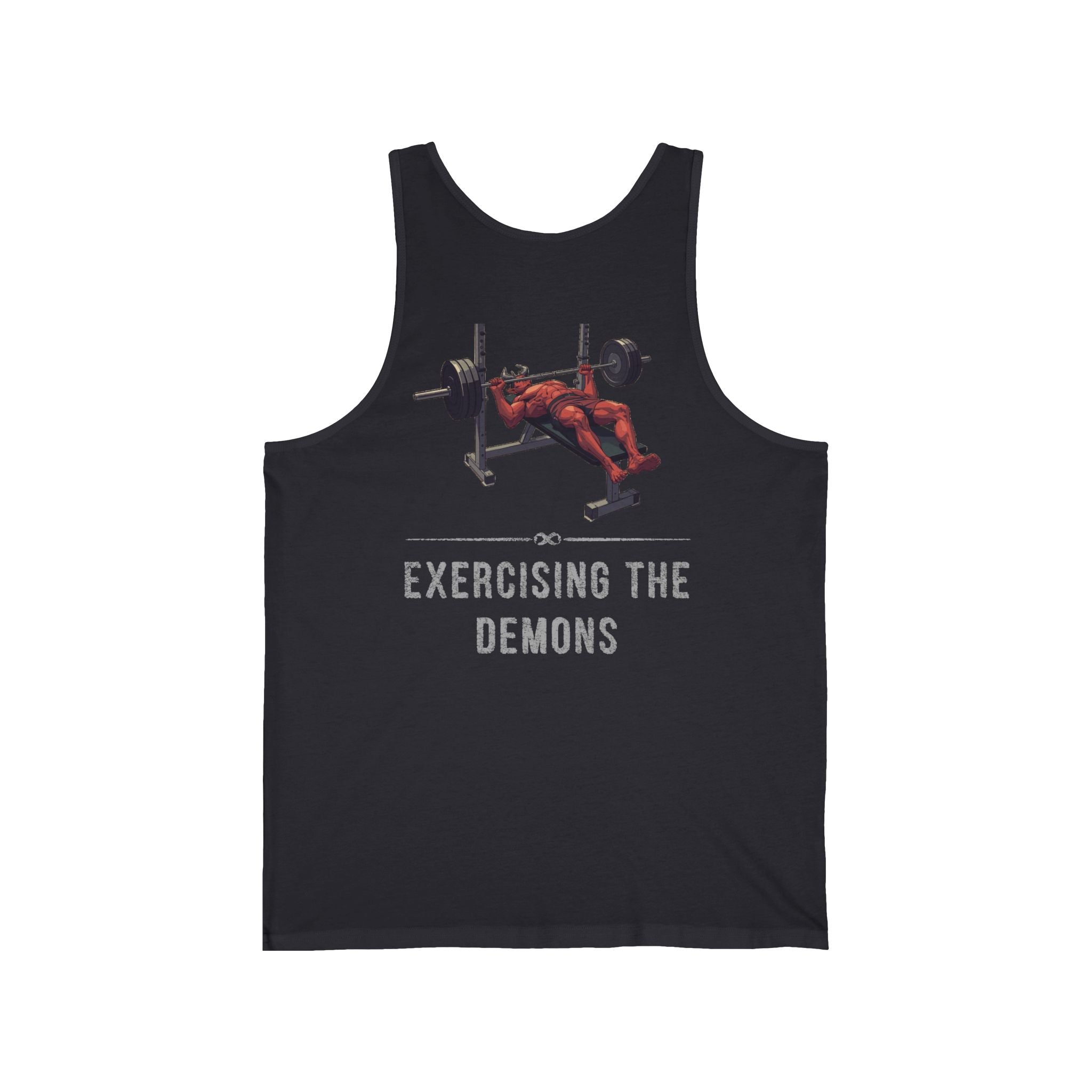 "Exercising the Demons" Gym Tank Top