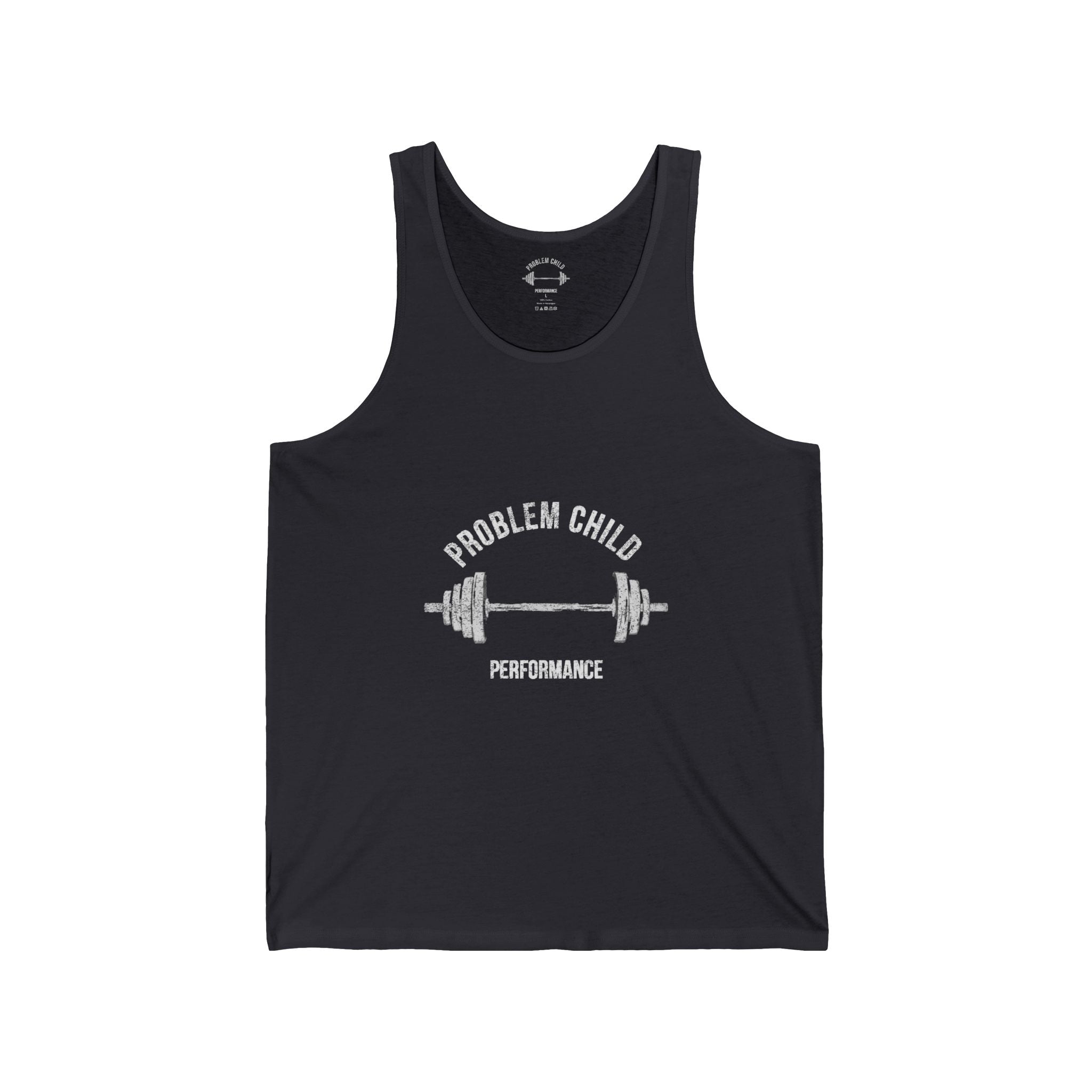 'Not Friendly Will Bark' Weightlifting Tank Top