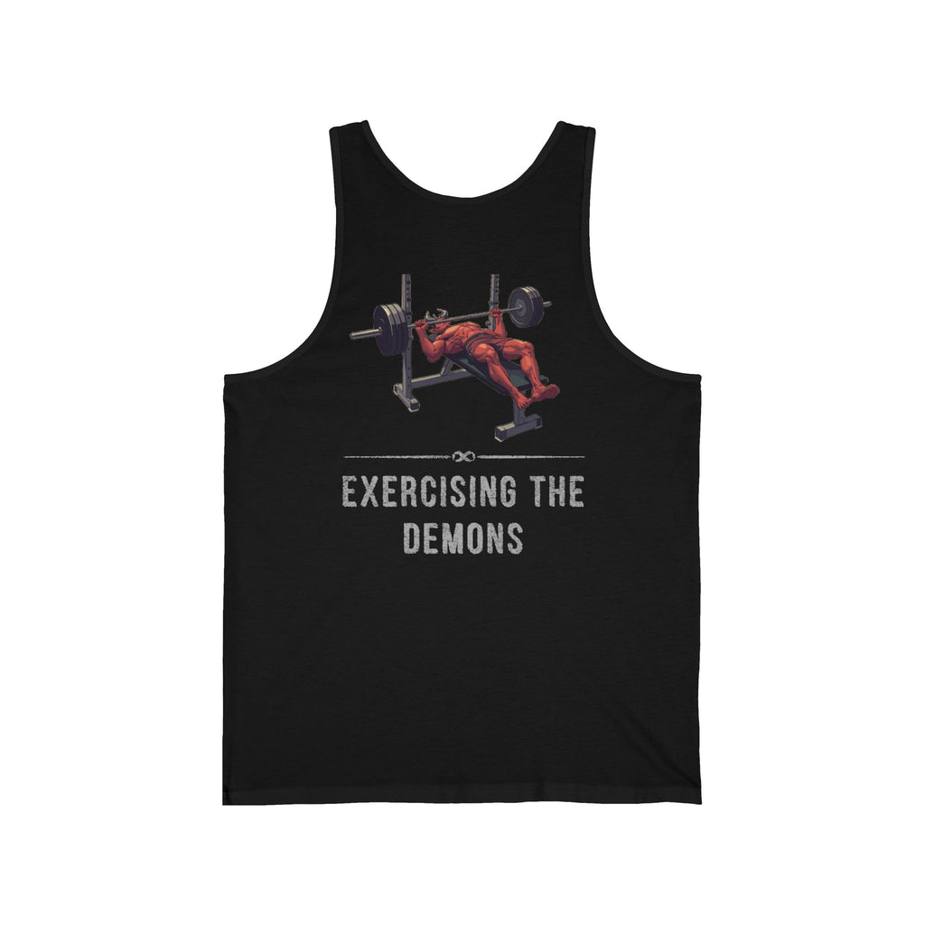 "Exercising the Demons" Gym Tank Top